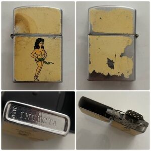 Vintage Invicta Canada Centennial 1867-1967 Made In Japan 🚀 Unique pin-up girl
